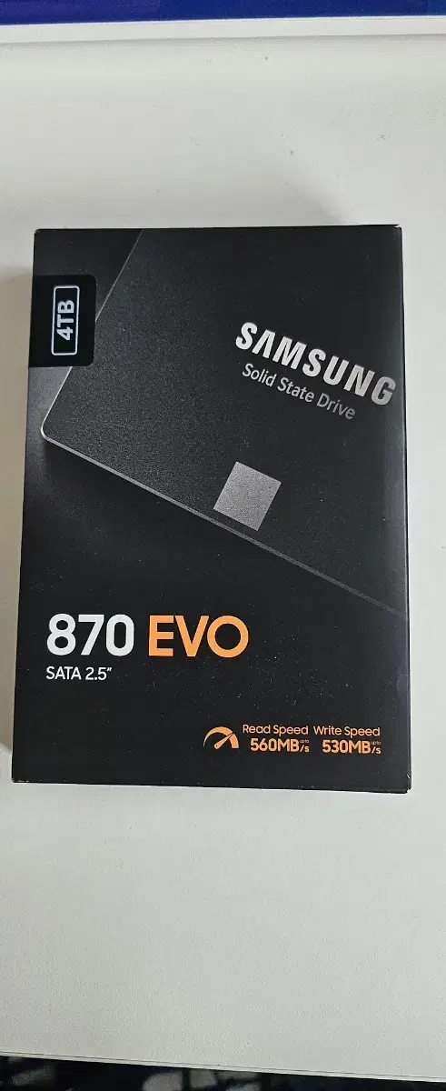 삼성 870 evo ssd 4tb 미개봉